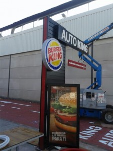 Restaurante Burger King plano 6