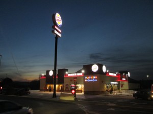 Restaurante Burger King plano 1